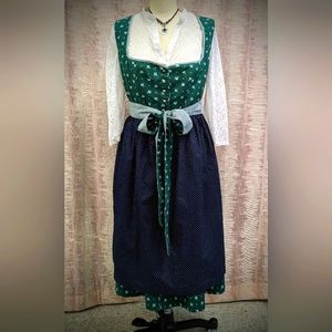 Size 48, German made dirndl. Light wear, no stains.